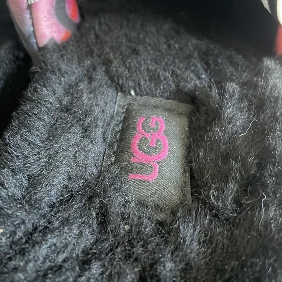 Ugg yeah‎ puff graffiti wedge slipper/shoe 5 - Picture 4 of 11